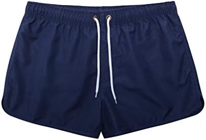 גזעי שחייה של Kamemir Mens עם דחיסה מרופדת 7 '' מכנסיים קצרים שחייה מהירים של בגדי ים יבש