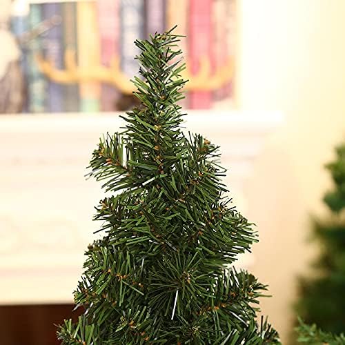 Handieeen עץ חג המולד עץ ירוק מיני עץ חג המולד עץ פשתן עץ חג המולד קניון קניון שולחן עבודה קישוטים