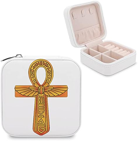 סמל מצרי תכשיטים חמודים קופסאות אחסון טבעות עגילי שרשראות תצוגה מארגן מארגן מצחיק