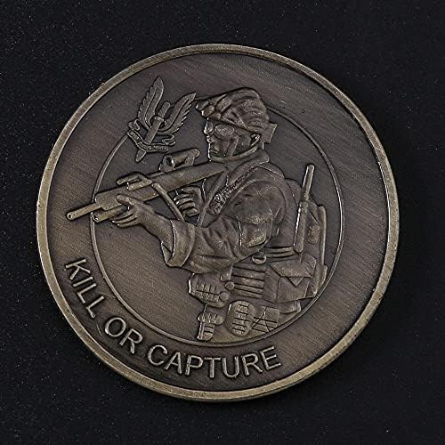 יונייטד מי מעז לזכות במזכרת ברונזה מטבע מטבע צבאי מטבע או אספנות צבאית