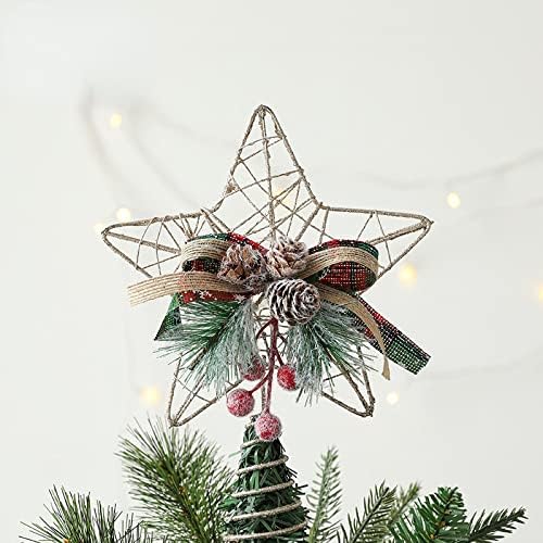 עץ חג המולד של NC דגם אביזרי כוכבים מחמישה מחודדים