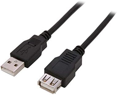 מעבדות Nippon USB-15-MF-BK 15 מטר USB 2.0 מ '/F הכבלים, שחור