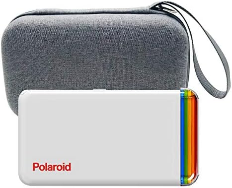 מארז נשיאה קשה למדפסת Polaroid Hi-Print 9046 Bluetooth מחובר 2x3 Phock Phock מדפסת, אחסון מארז נסיעות